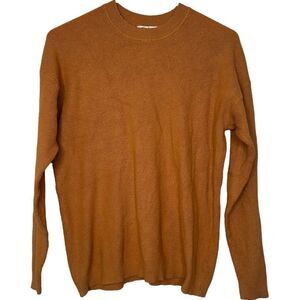 |EUC| POLAGRAM Button Accent Crewneck Pullover Sweater